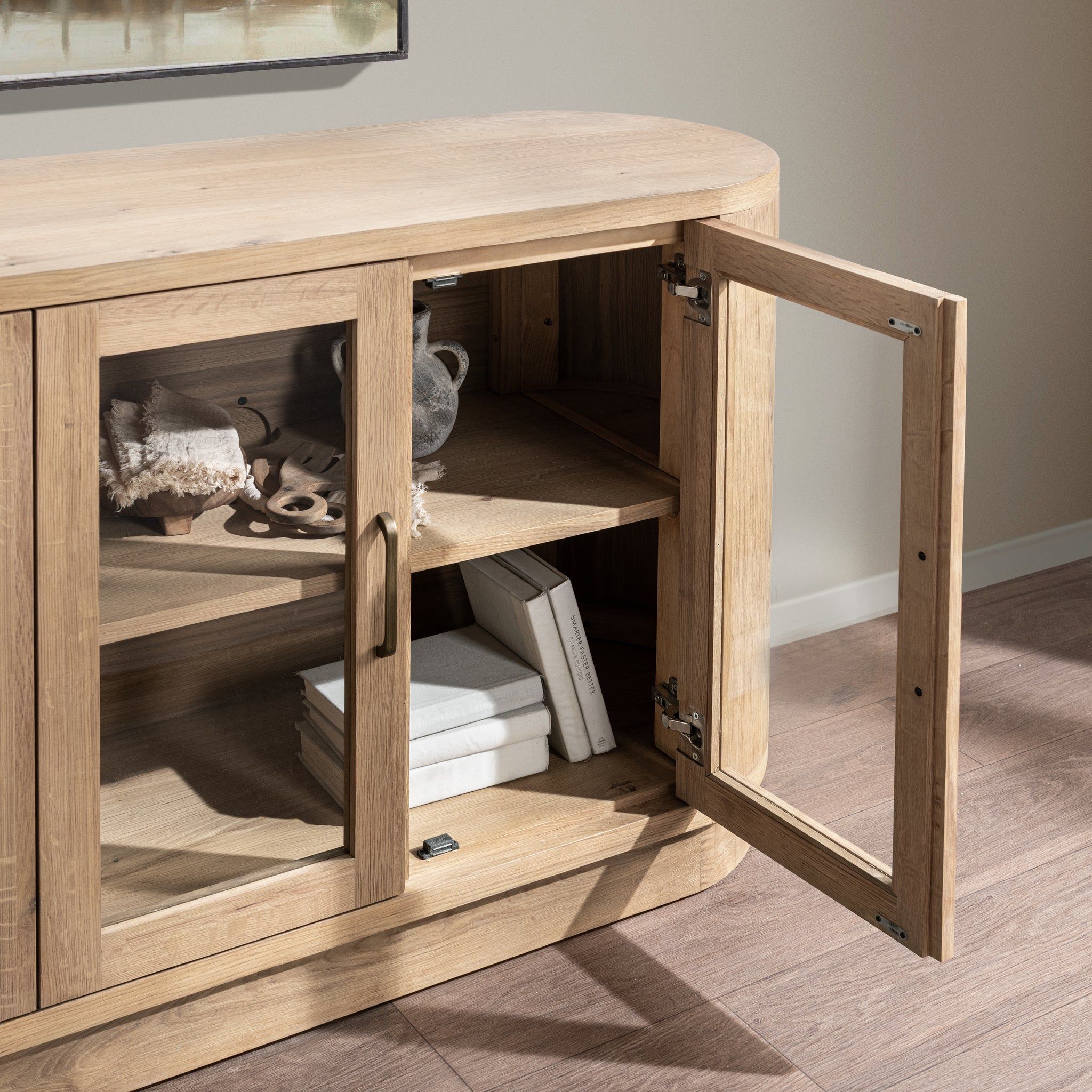 Vander - 4 Door Buffet, alternate view 6 with glass