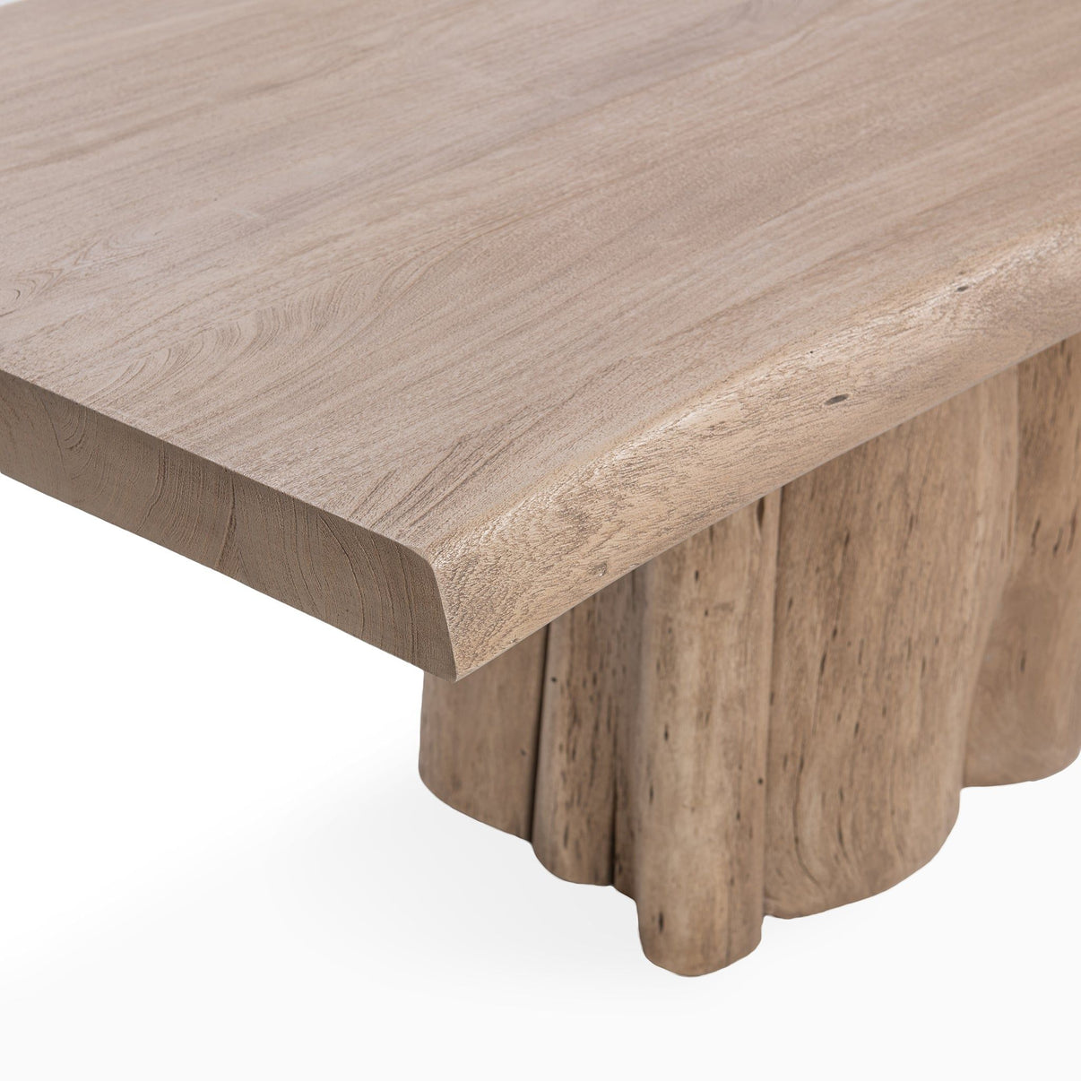 Terra - Dining Table - Sandstone Greige, alternate view 4 with wood construction