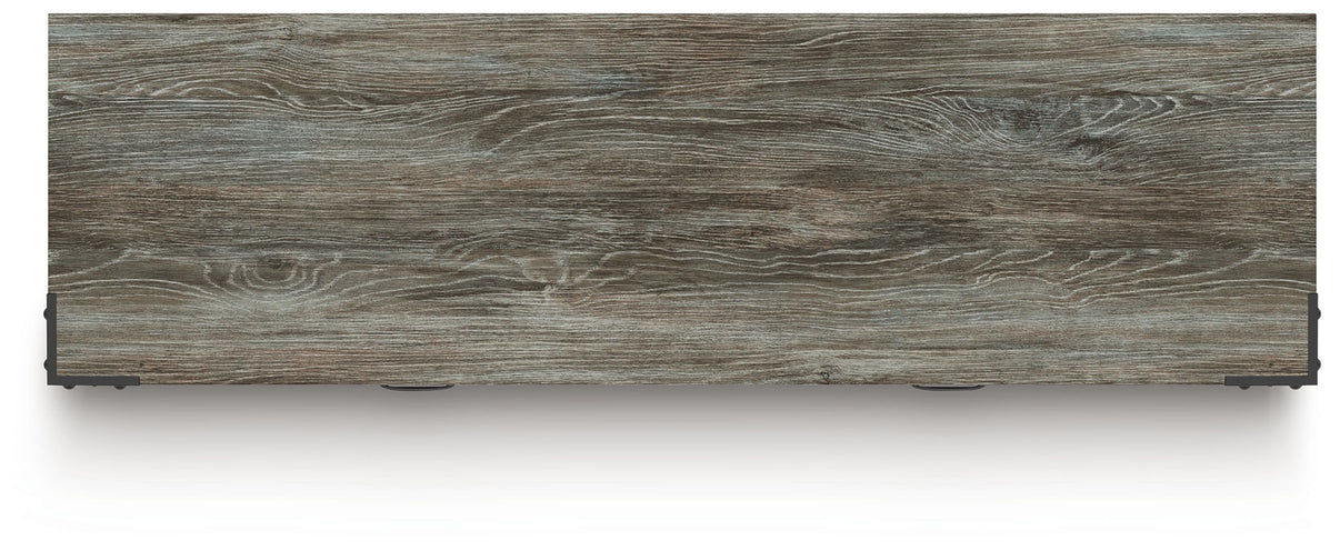 Frandern - Six Drawer Dresser, alternate view 3 with metal