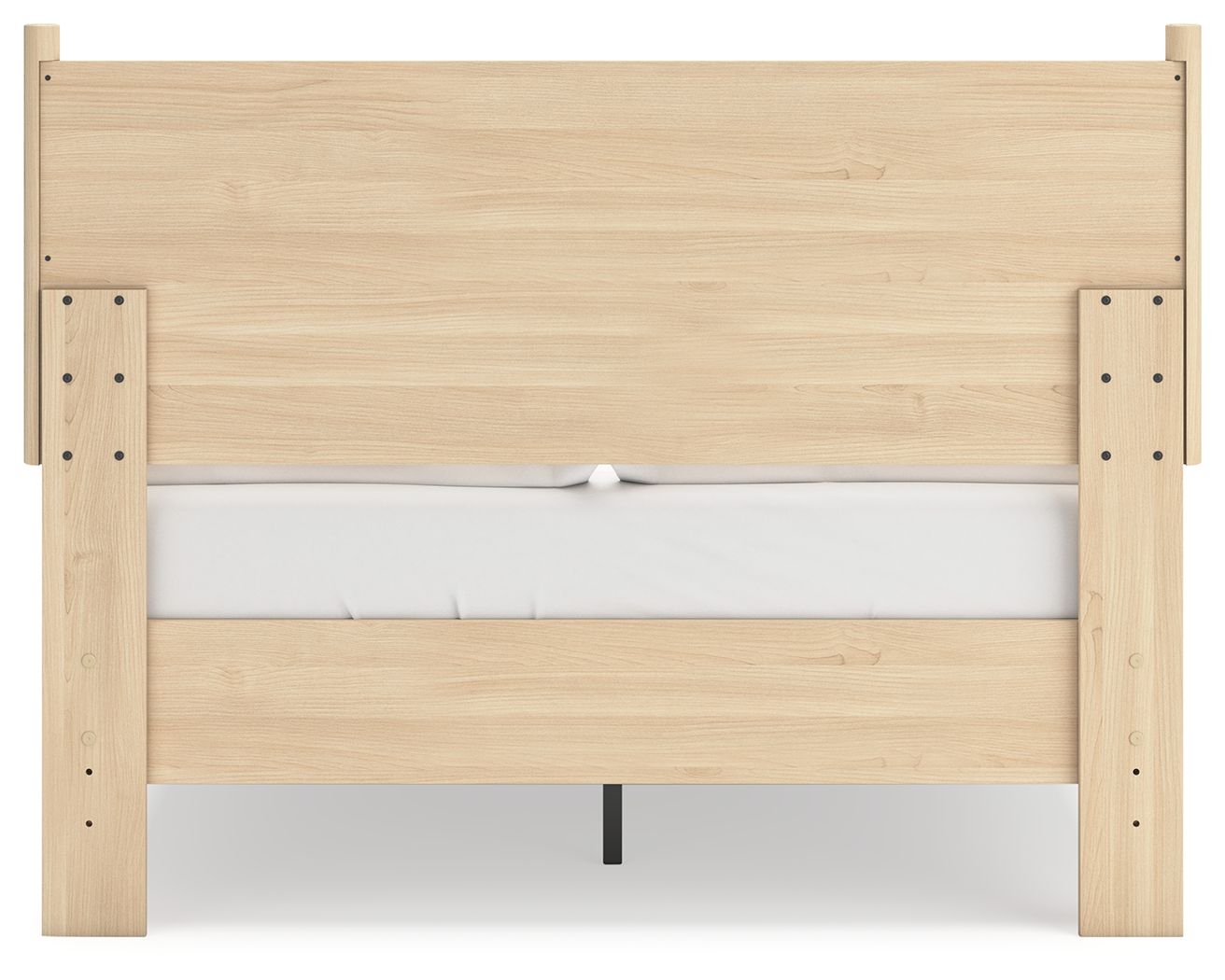 Cabinella - Platform Panel Bed, alternate view 2 with wood construction