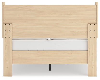 Cabinella - Platform Panel Bed, alternate view 2 with wood construction