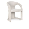 Archie - Dining Chair, alternate view 2 with leather upholstery