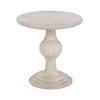 Hera - Round Table, alternate view 2 with wood construction