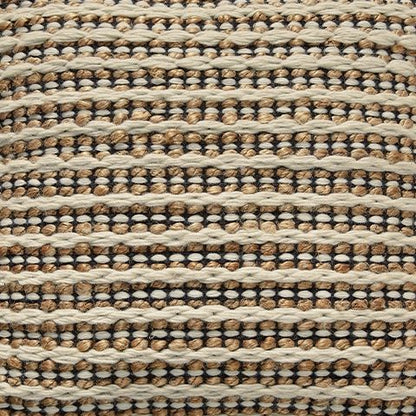 Nealington - Pillow (Set of 4) - Brown / Black / White, alternate view 2 with jute