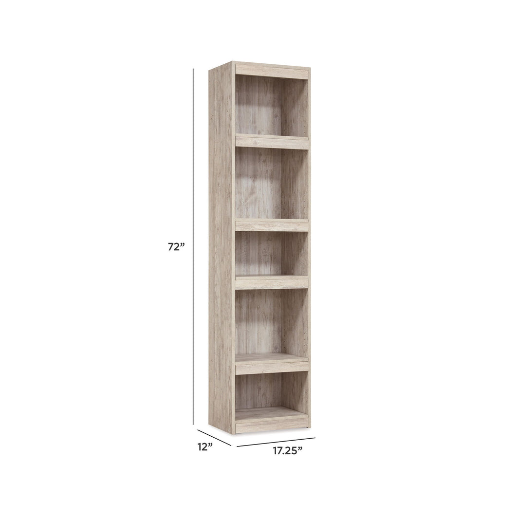 Willowton - Pier - 4 Shelves - Whitewash