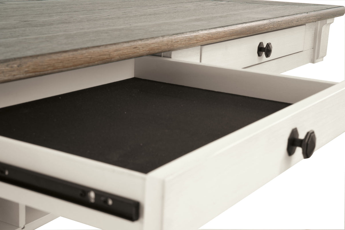 Bolanburg - Rectangular Dining Room Counter Table - Beige, alternate view 3 with engineered wood