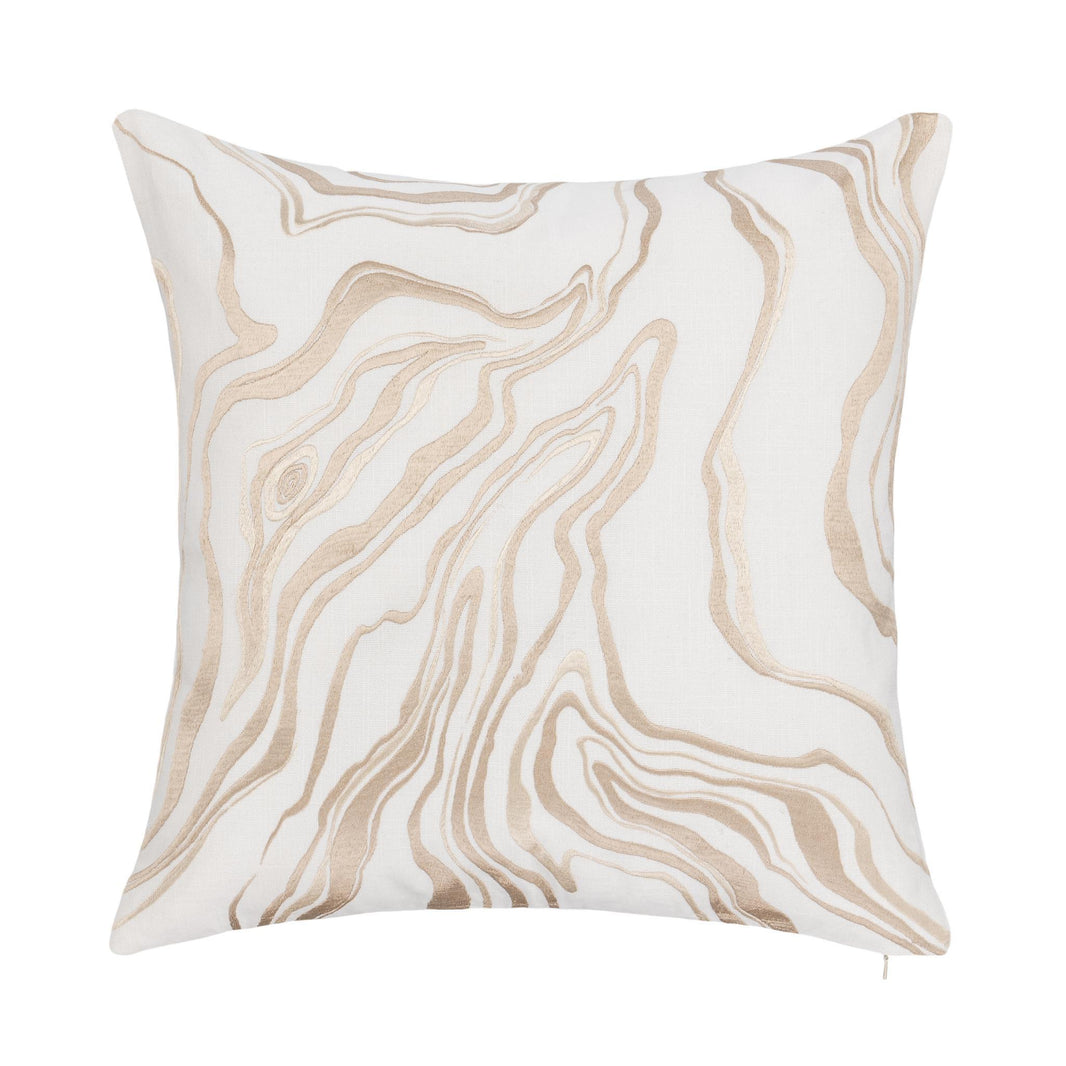 Drift - 22" x 22" Pillow - Ivory / Natural