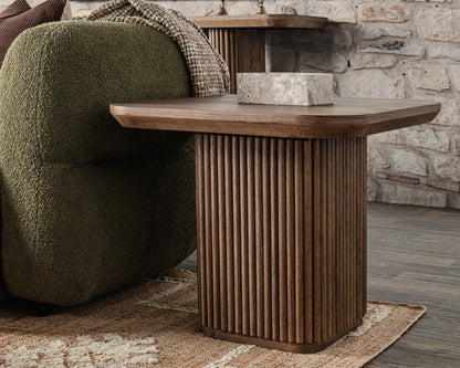 Vander - Solid Wood Square End Table, alternate view 6