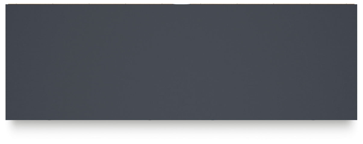 Simmenfort - Six Drawer Dresser - Navy Blue, alternate view 2 with engineered wood