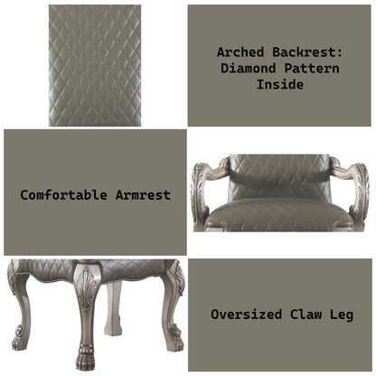 Dresden - Chair (Set of 2), alternate view 8 with faux leather