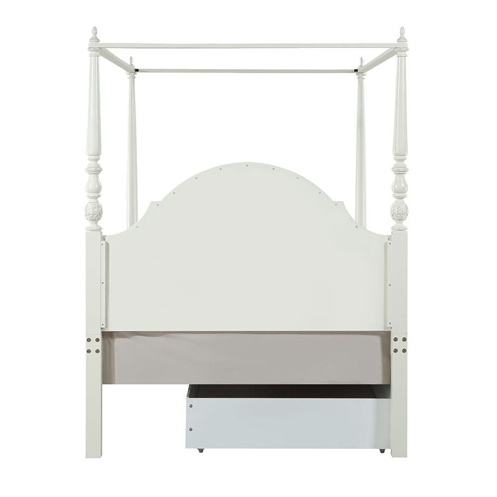 Dorothy - Post Bed, alternate view 2 with wood construction