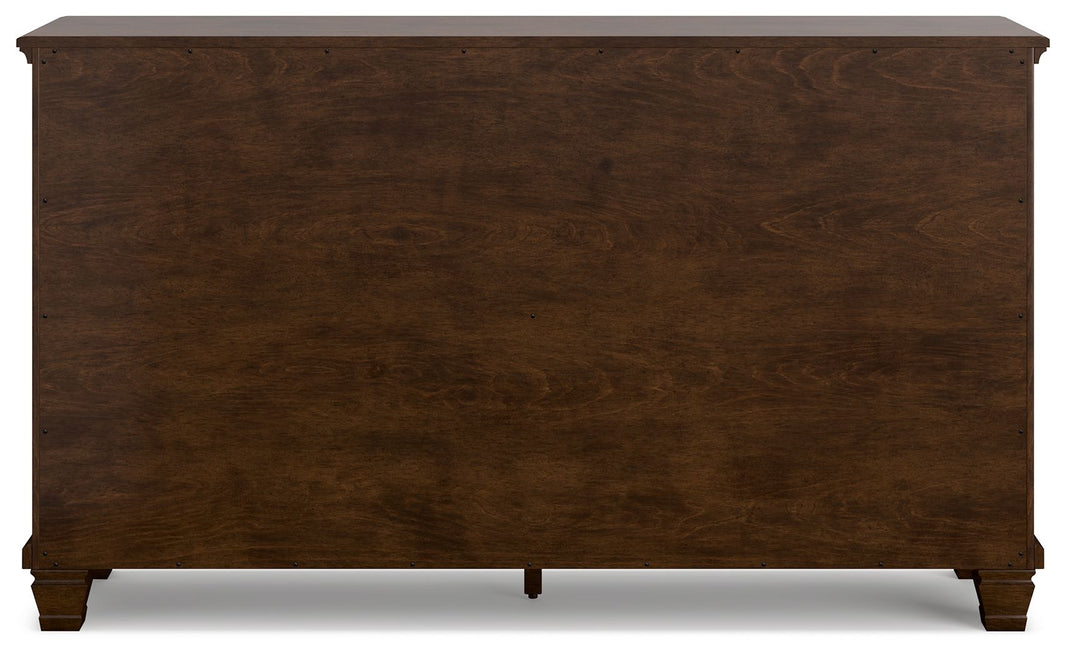Danabrin - Dresser - Brown, alternate view 2 with wood construction