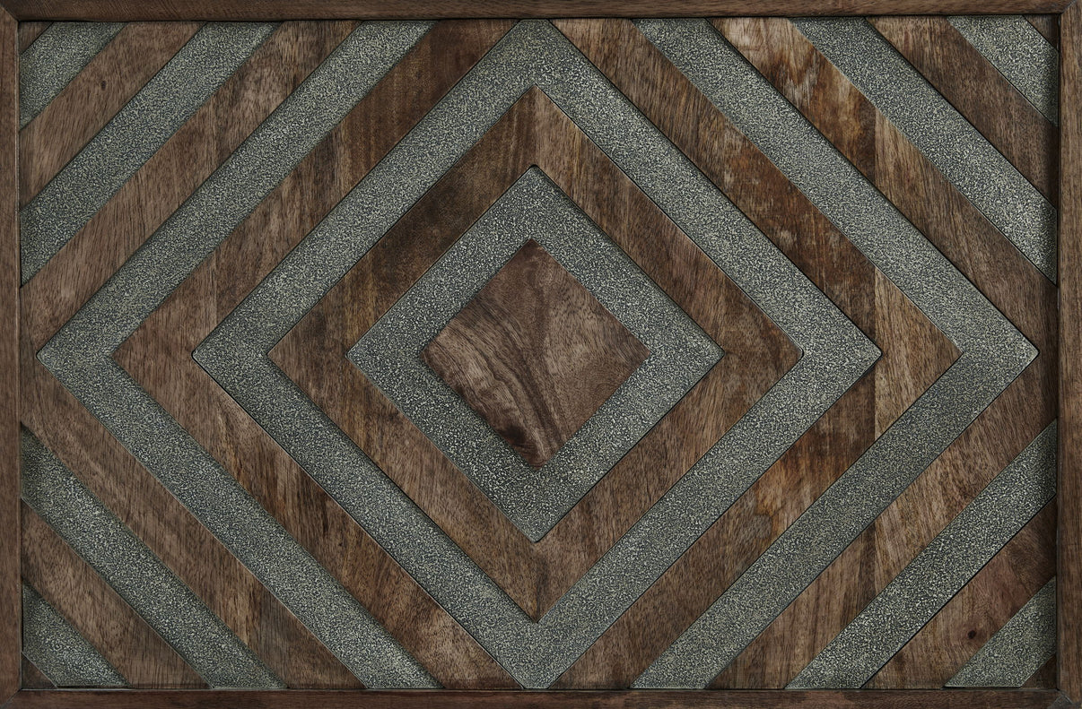 Dreggan - Rectangular Cocktail Table - Brown, alternate view 4 with engineered wood