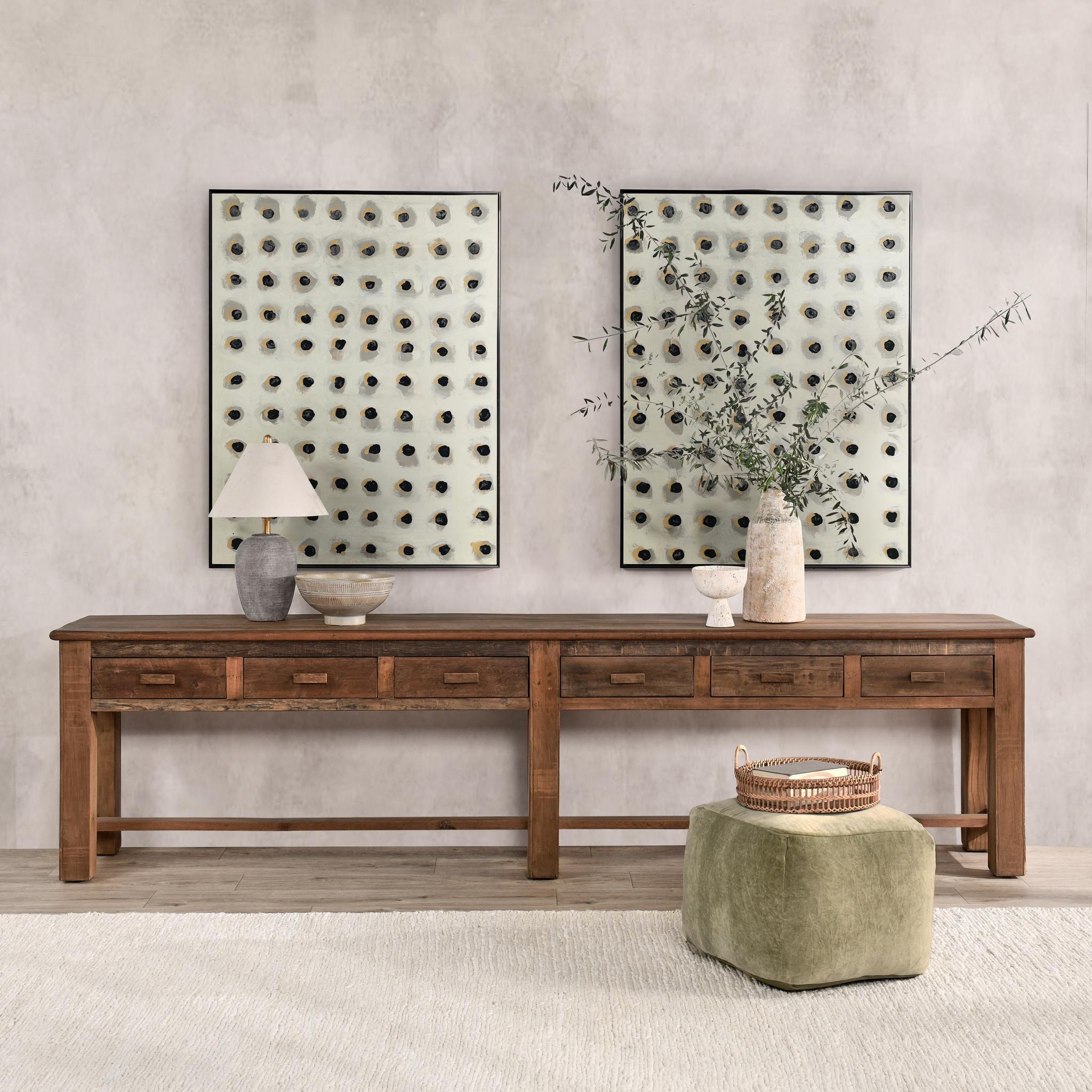 Ezra - Reclaimed Wood Console Table, alternate view 5
