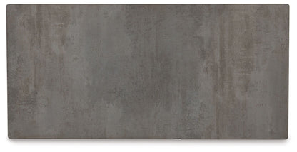 Dynnford - Occasional Table Set (Set of 3) - Gray / Brown, alternate view 4 with wood construction