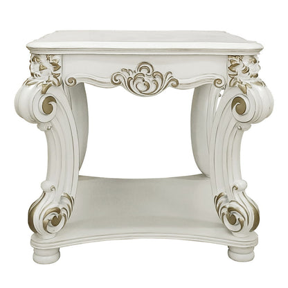 Vendome - 31" End Table - Antique Pearl, alternate view 4