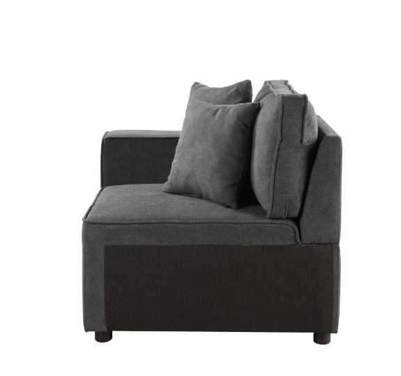 Silvester - Modular Chair w/2 Pillows, alternate view 3