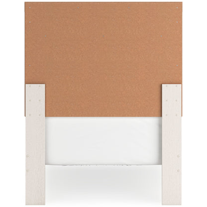 Stelsie - Panel Bed, alternate view 4 with linen fabric