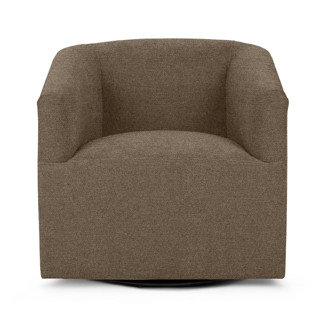 Vernon - Swivel Chair, alternate view 8 with top-grain leather