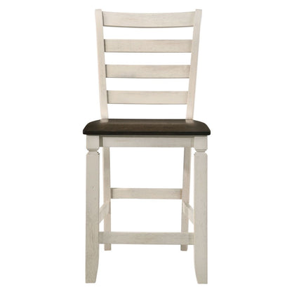 Tasnim - Counter Height Chair (Set of 2) - Oak & Antique White