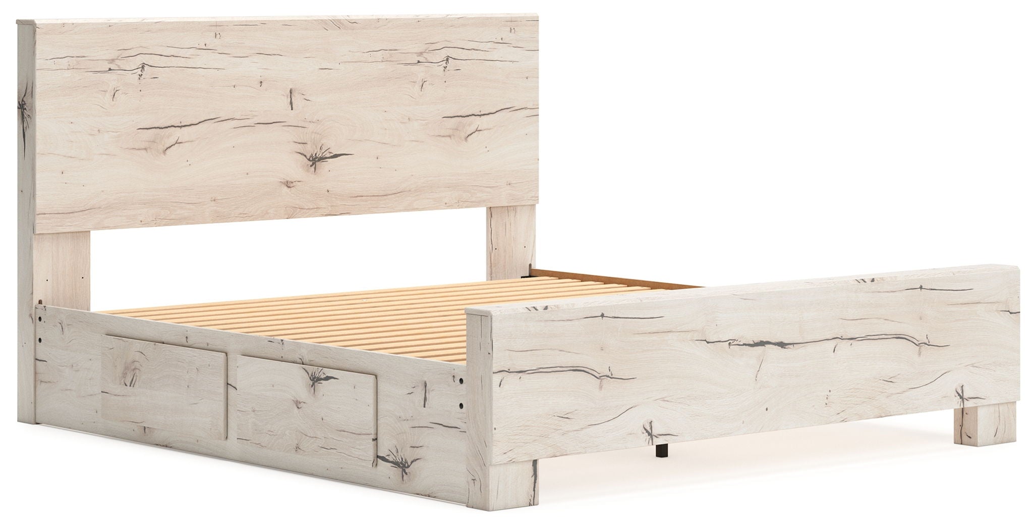 Lawroy - Panel Bed With Storage, alternate view 20