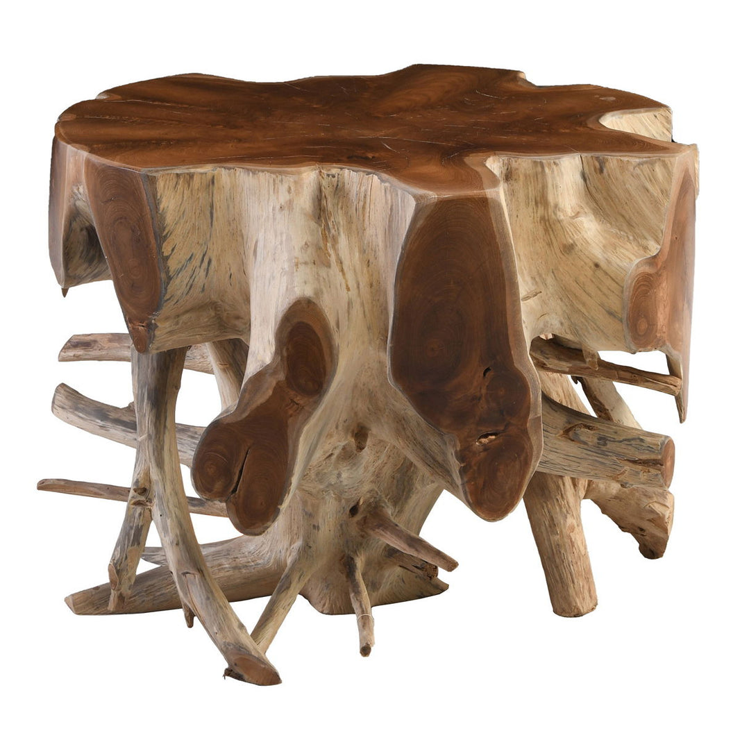Groot - Table, alternate view 2 with wood construction
