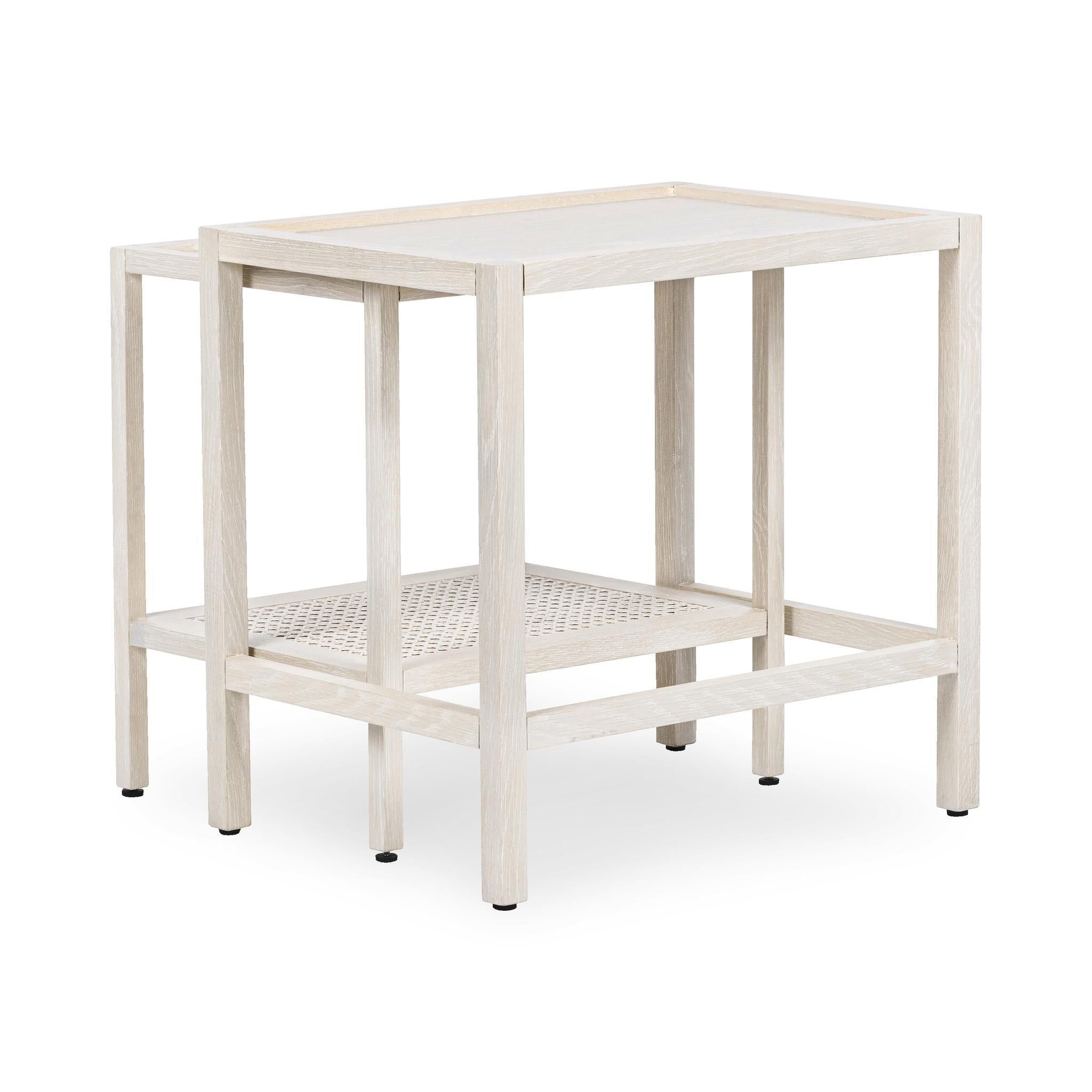 Devin - Solid Wood Nesting Accent Tables, alternate view 6