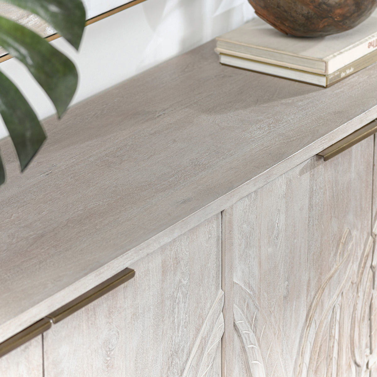 Ledro - Wood 4 Door Buffet, alternate view 4