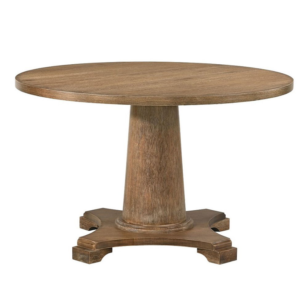 Yotam - Dining Table - Salvaged Oak, alternate view 3 with wood construction