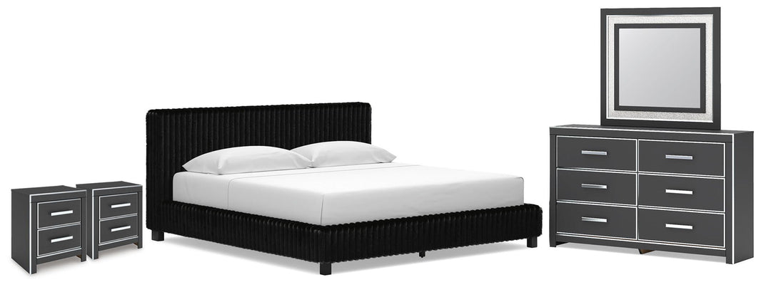 Zuraleus - Upholstered Bedroom Set