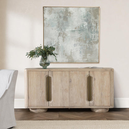 Tiber - 4 Door Buffet, alternate view 6 with wood construction