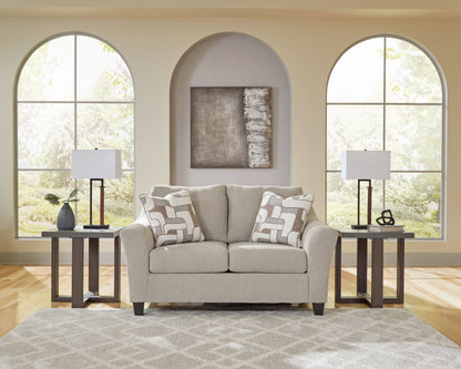 Willarae - 2 Pc. - Sofa, Loveseat - Taupe, alternate view 2