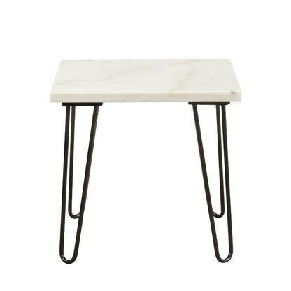 Telestis - End Table, alternate view 4 with marble