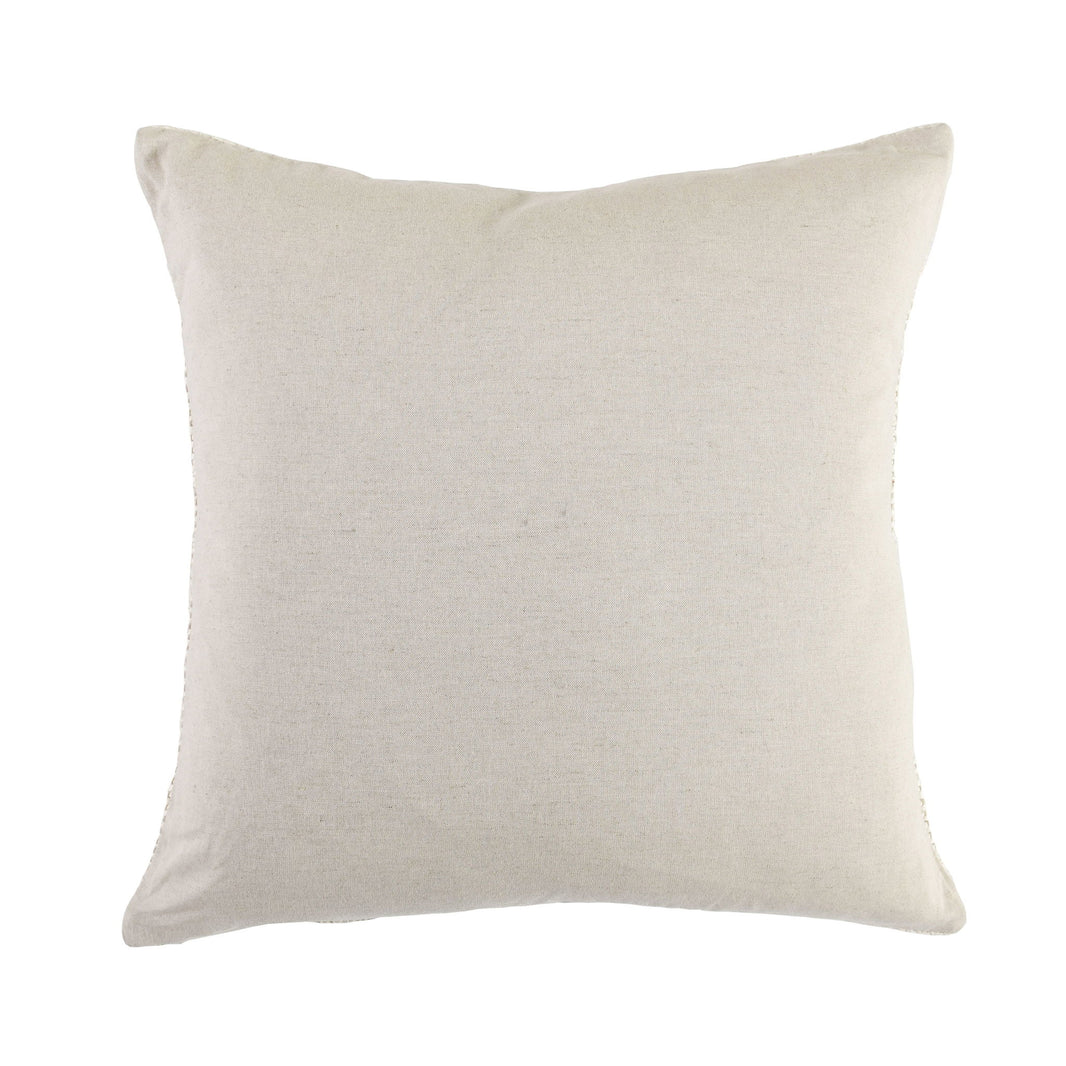 Halter Pouf - Pillow - Ivory, alternate view 2 with linen fabric