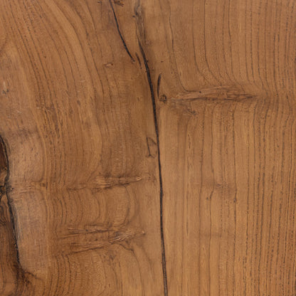 Rhea - Accent Table - Natural, alternate view 2 with wood construction