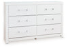 Maeling - Six Drawer Dresser, alternate view 2