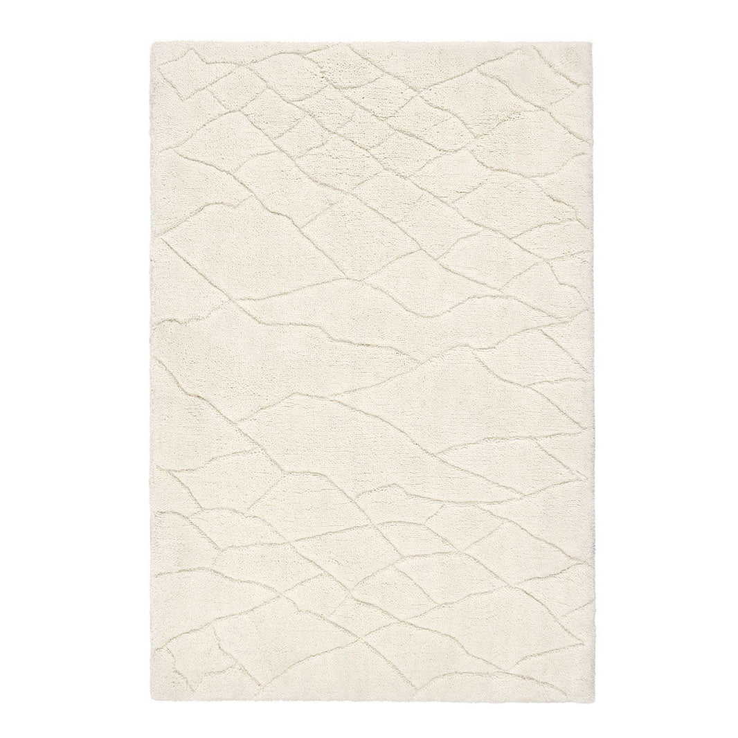 Renewed - 2' x 3' Lucerne Wool Area Rug - Ivory