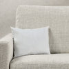 Villa - Feather Down Insert For Pillow, product view with cotton fabric