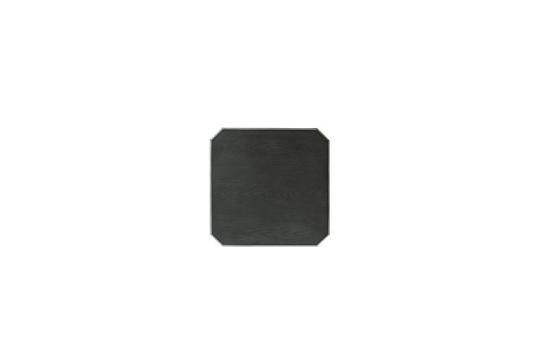 House Beatrice - End Table - Charcoal & Light Gray, alternate view 2 with wood construction