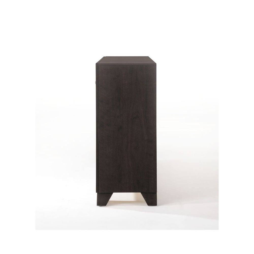 Madison - Dresser - Espresso, alternate view 2 with wood construction
