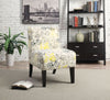 Ollano - Accent Chair, product view with wood construction