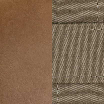Casen - Accent Chair - Tan, alternate view 2 with top-grain leather