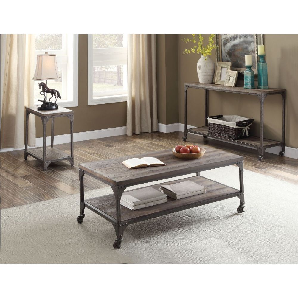 Gorden - Table, product view with wood construction