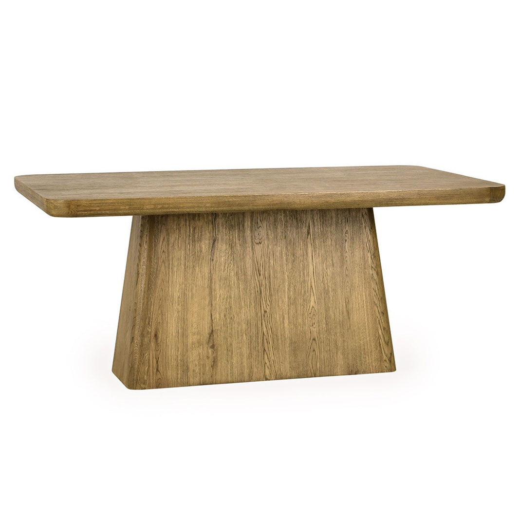 Orlando - Dining Table, alternate view 2 with wood construction