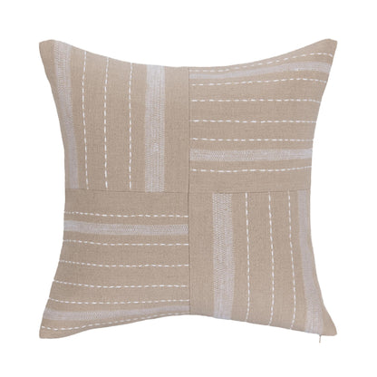 Villa - Origin Pillow, alternate view 2 with linen fabric