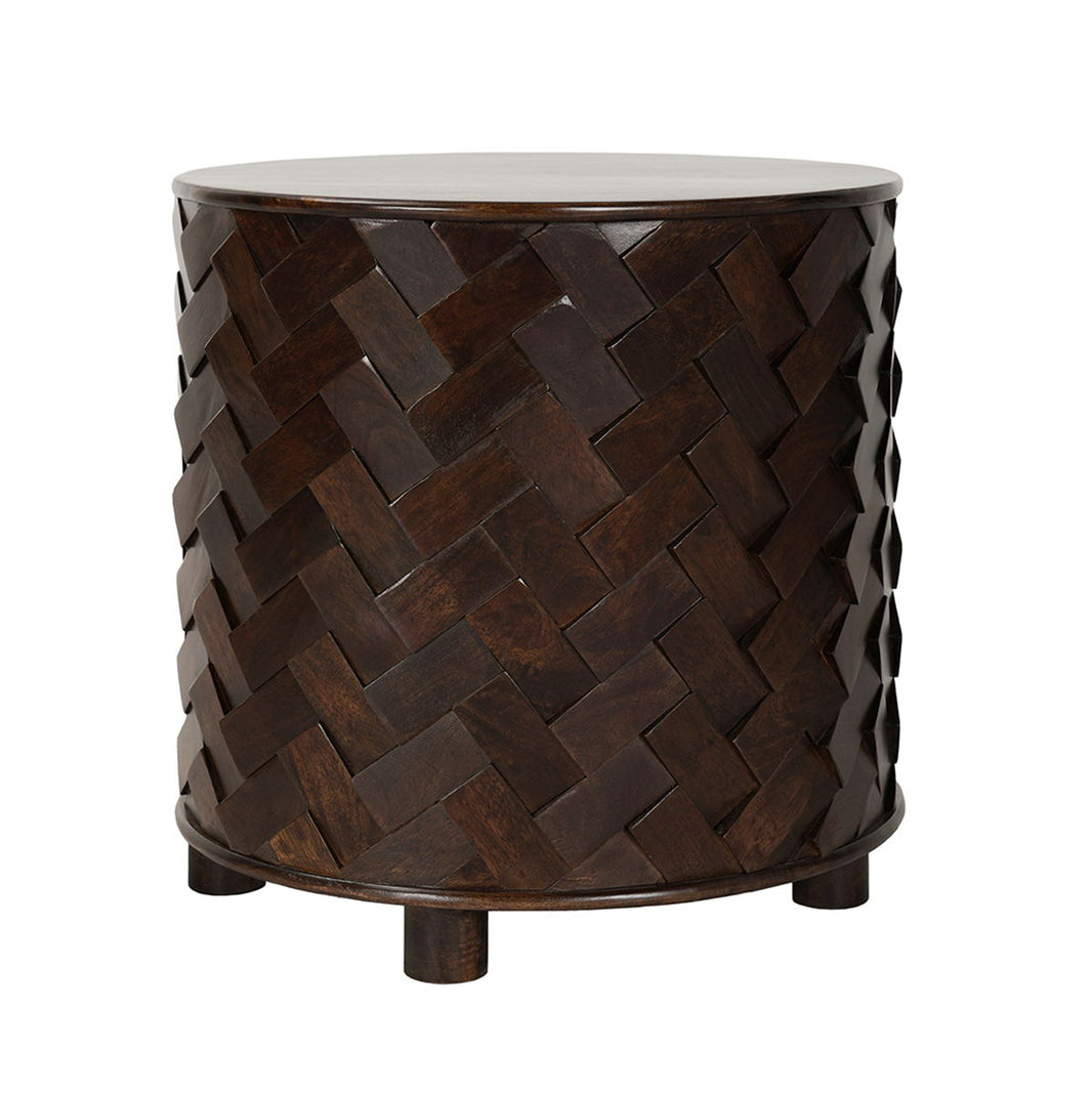 Shira - Mango Wood 24" Round Table, alternate view 2
