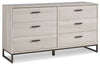 Socalle - Six Drawer Dresser, product view
