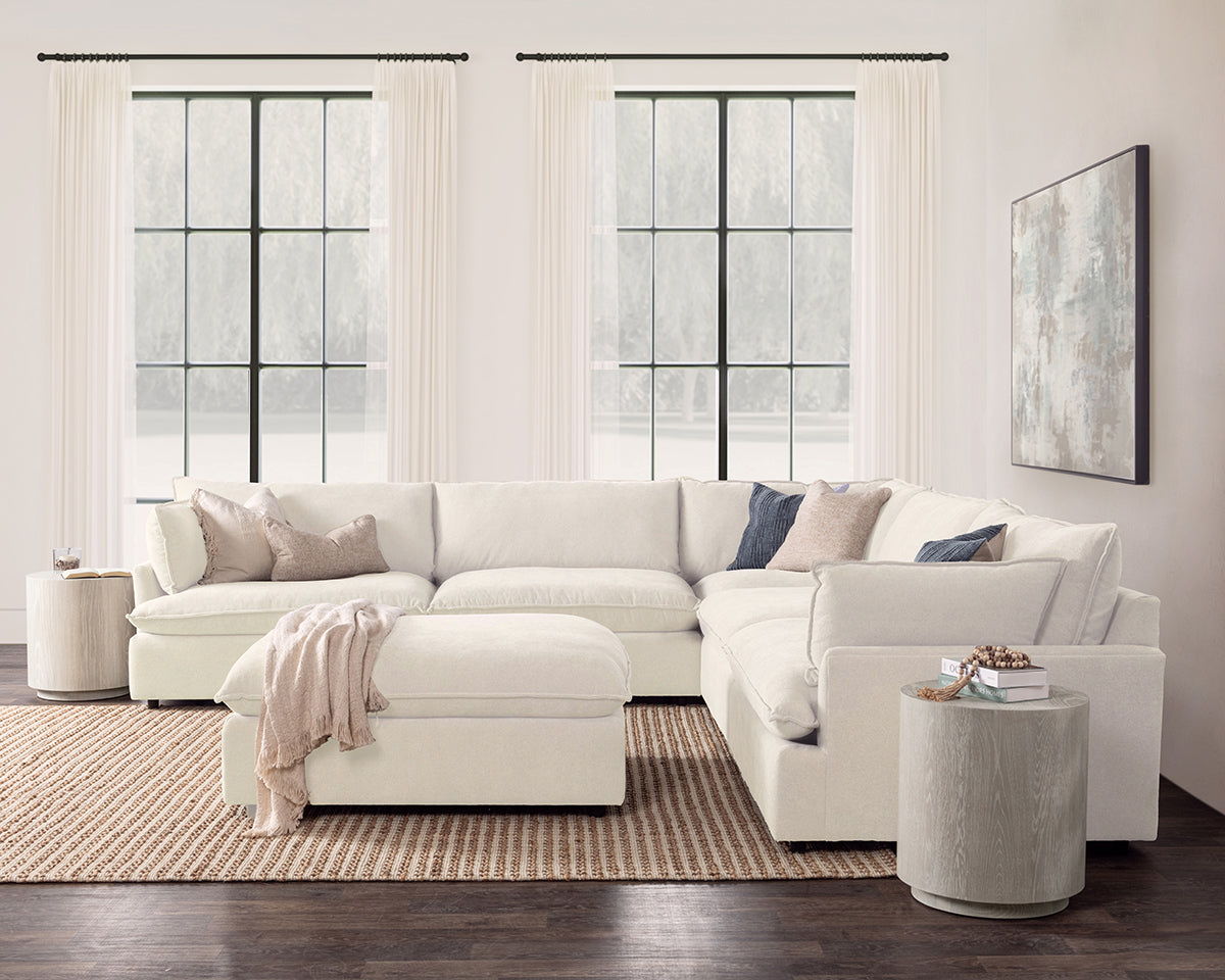 Caplan - 6 Piece Modular Sectional With Ottoman, alternate view 40