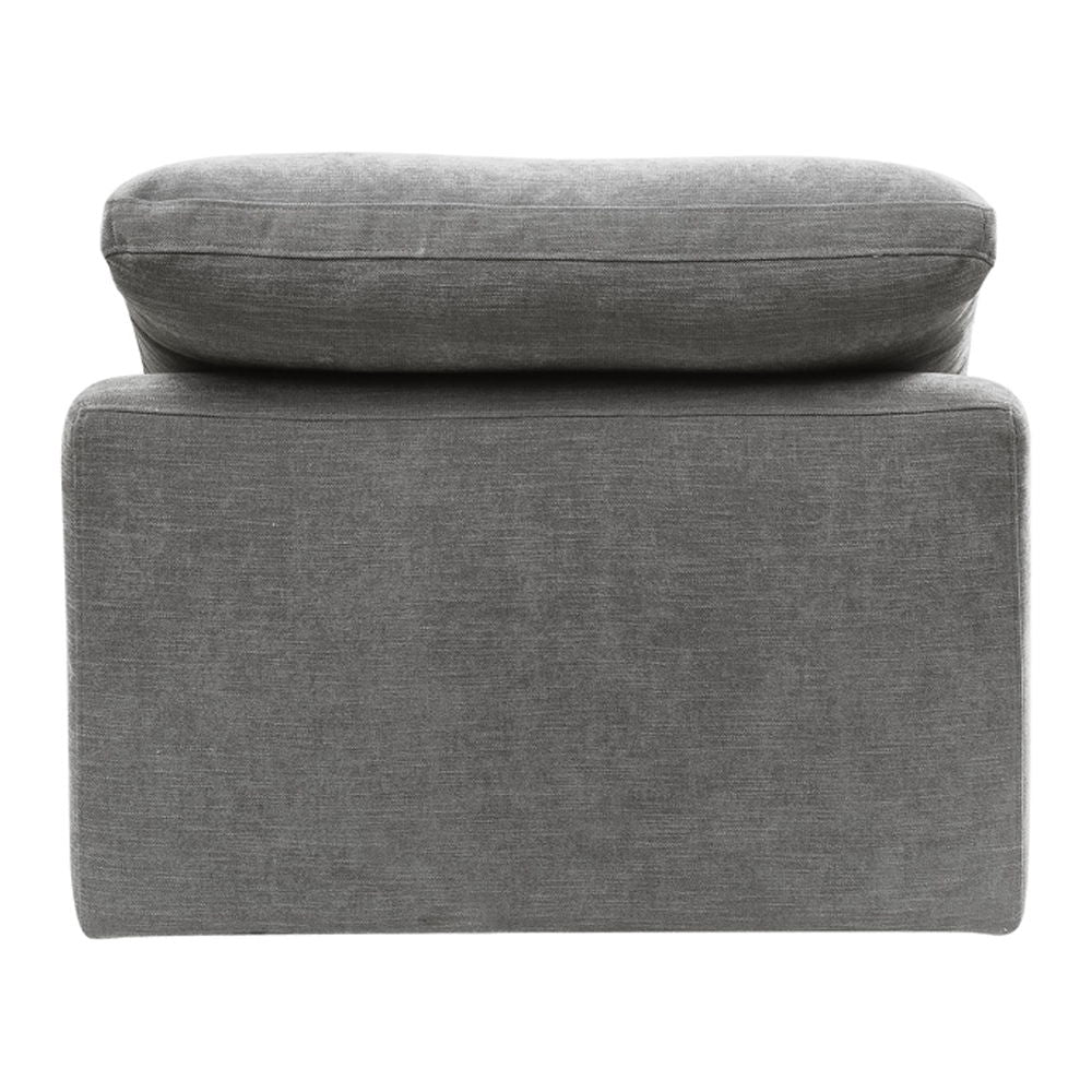 Naveen - Modular Armless Chair, alternate view 5 with linen fabric