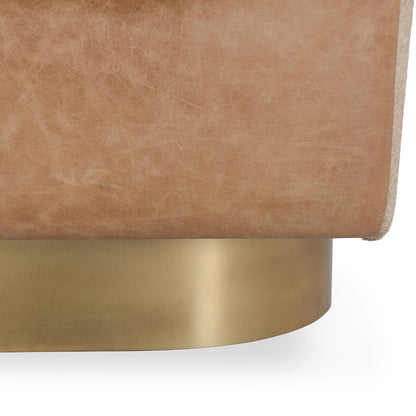 Lathe - Leather/Hide Accent Chair, alternate view 6